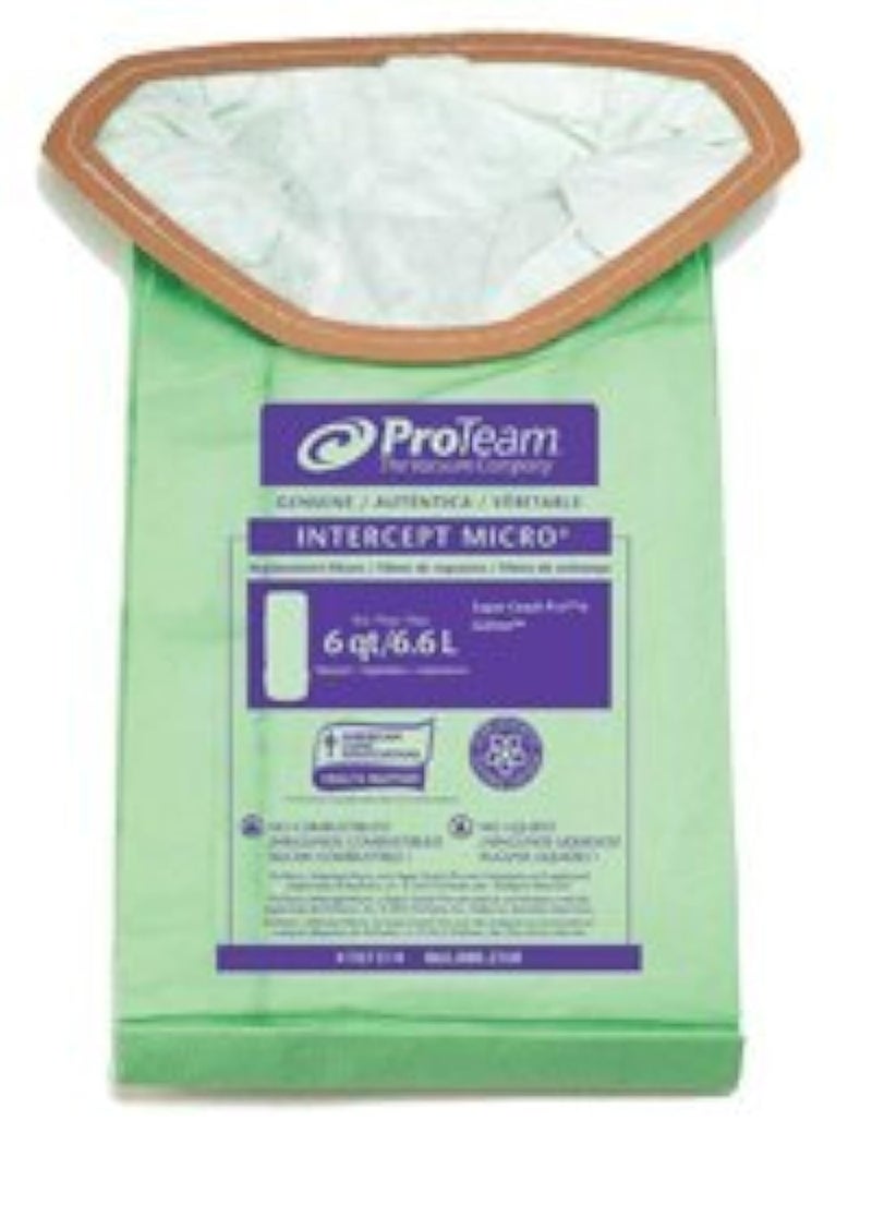 Proteam 6 qt Intercept Micro Filter Bags 10 pack PPR107314